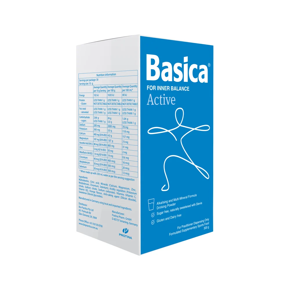 image of Bio-Practica Basica Active Oral Powder 300g on white background