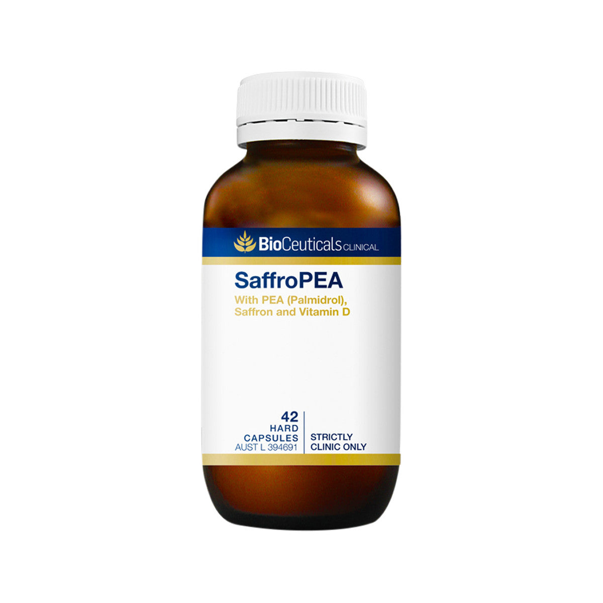 image of BioCeuticals Clinical SaffroPEA 42c on white background