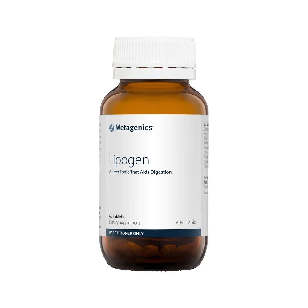 image of Metagenics Lipogen 60t on white background