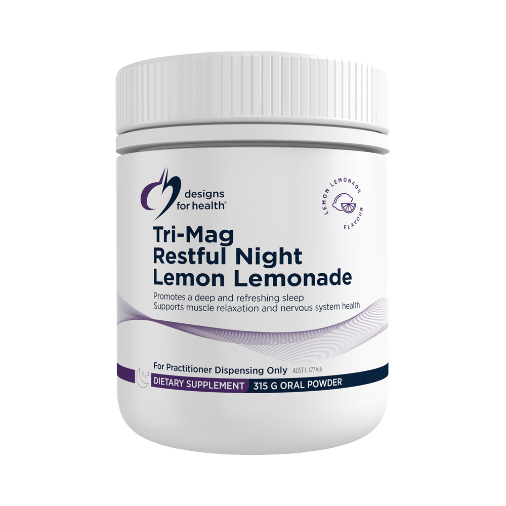 Designs For Health Tri-Mag Restful Night Lemon Lemonade Oral Powder