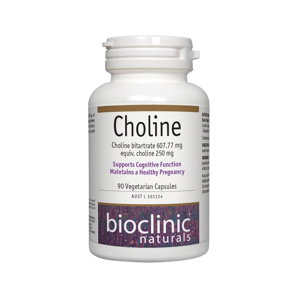 BIOCLINIC NATURALS CHOLINE 90VC