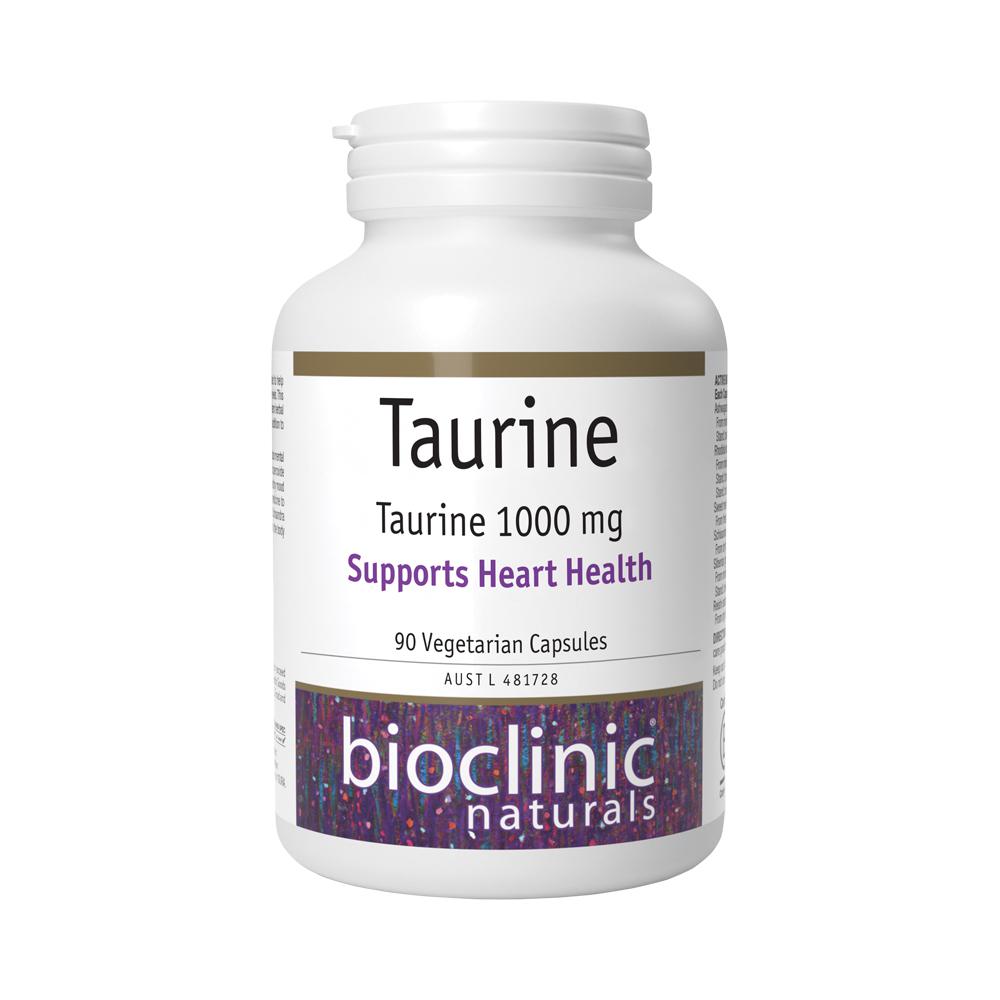 BIOCLINIC NATURALS TAURINE 1000MG 90VC