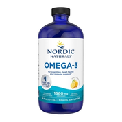 image of Nordic Naturals Omega-3 Liquid 473ml on white background