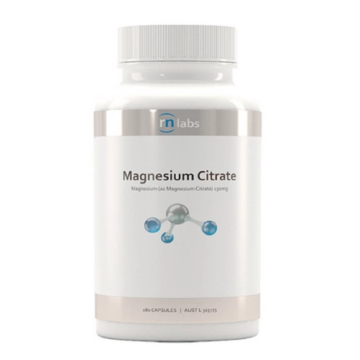 image of RN Labs Magnesium Citrate 150mg 180c on white background