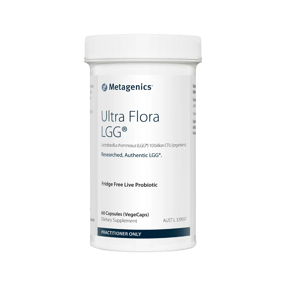 image of Metagenics Ultra Flora LGG 60vc on white background