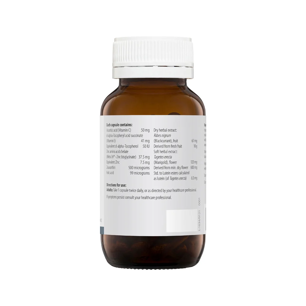 image of Metagenics Vision Care 60vc on white background