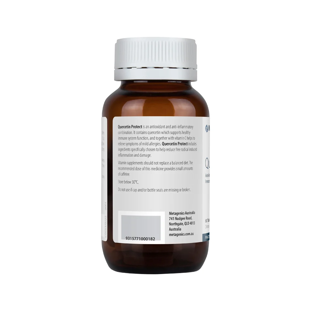 image of Metagenics Quercetin Protect 60t on white background 