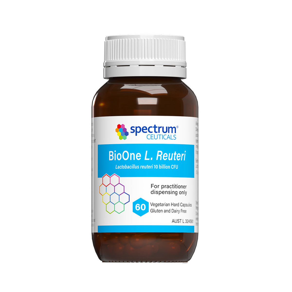 image of Spectrumceuticals BioOne L. Reuteri 60vc on white background