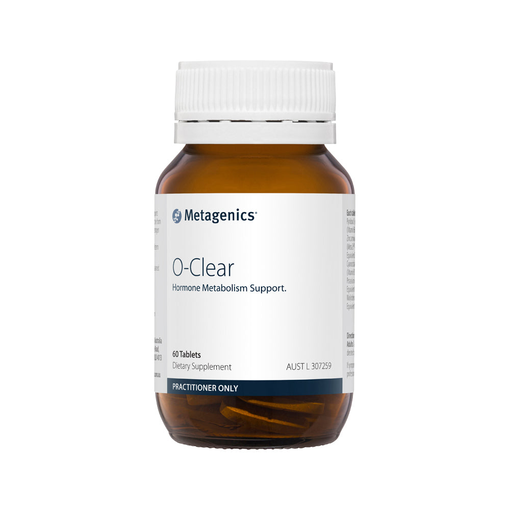 image of Metagenics O-Clear 60t on white background