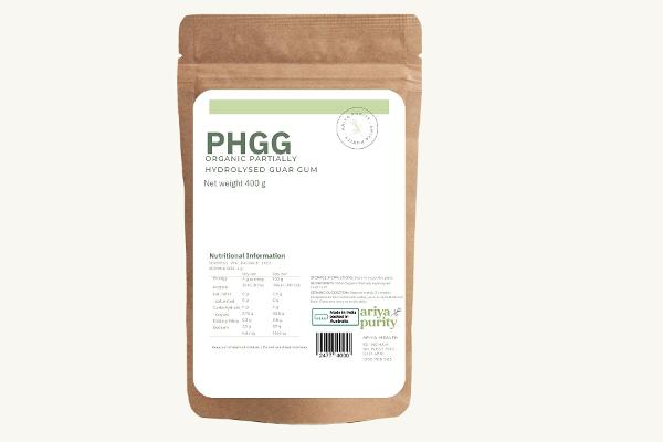 image of Ariya PHGG (Partially hydrolyzed guar gum) 400g on white background