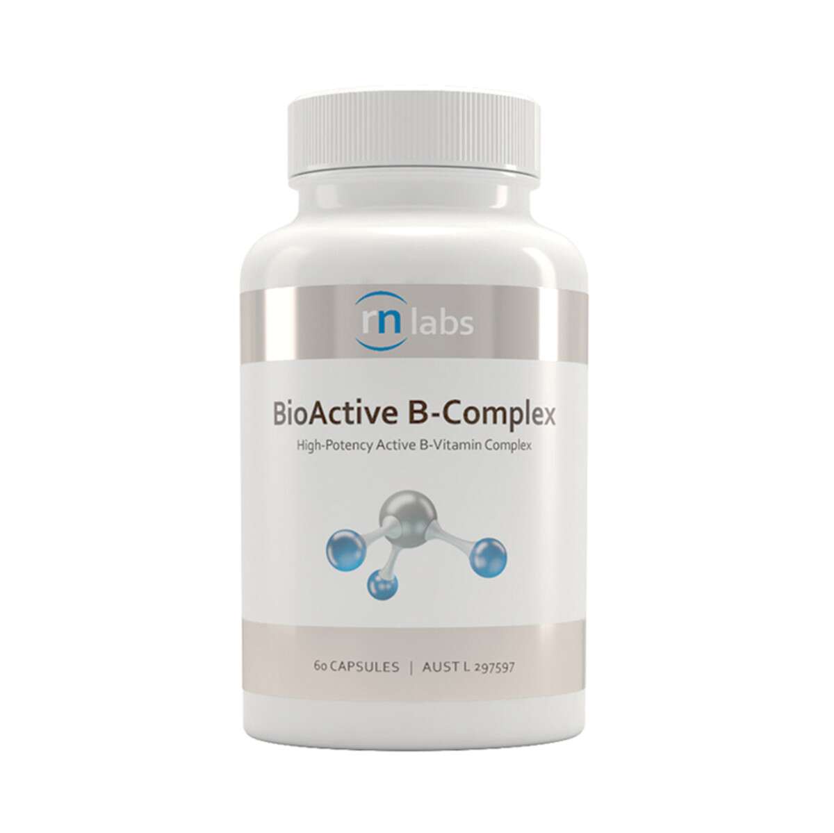 image of RN Labs BioActive B-Complex 60c on white background