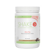 image of Metagenics Shake It Dairy Free Chocolate Oral Powder 640g on white background