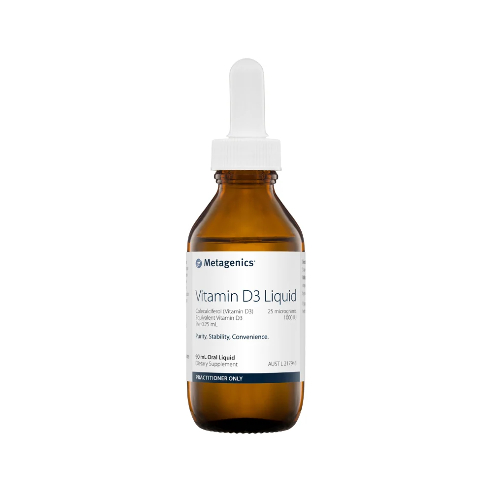 image of Metagenics Vitamin D3 Liquid Oral Liquid 90ml on white background