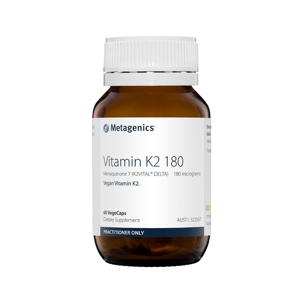 image of Metagenics Vitamin K2 180 60c on white background
