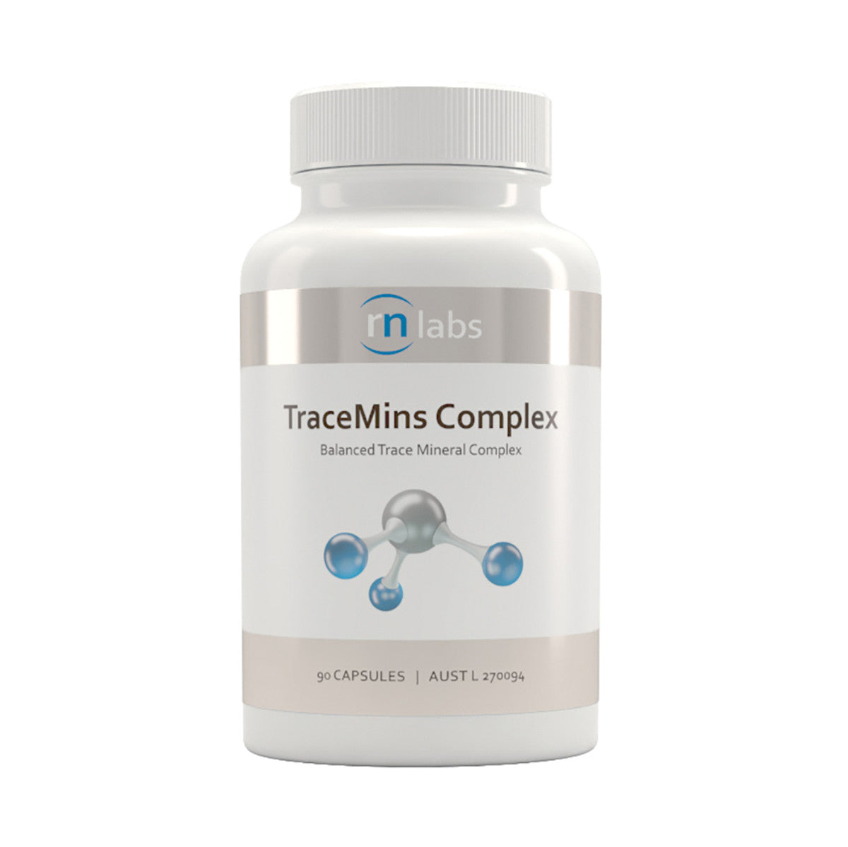 image of RN Labs TraceMins Complex 90c on white background 