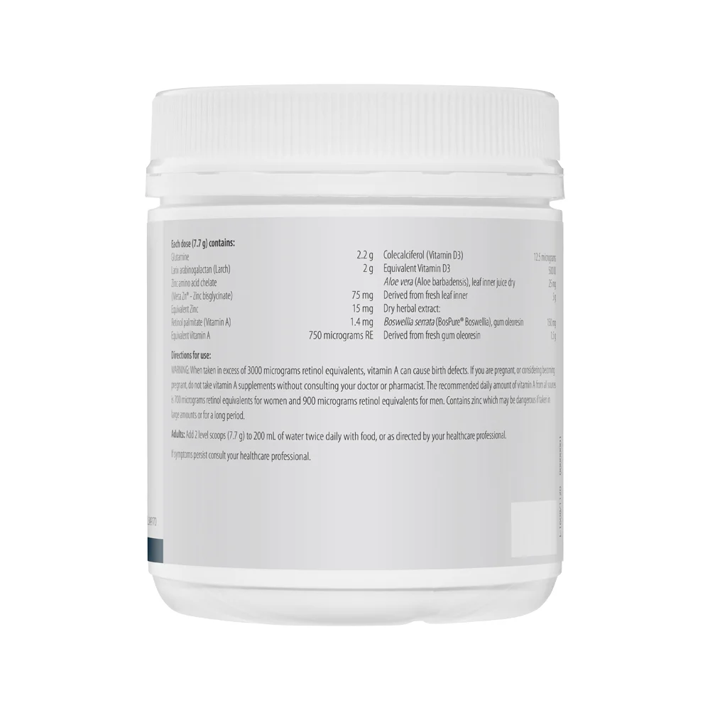 image of Metagenics Glutagenics Oral Powder 230g on white background