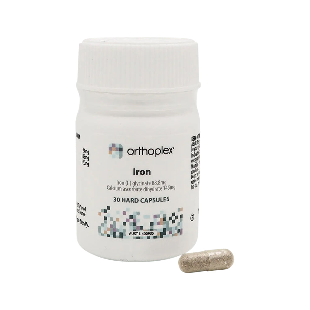 image of ORTHOPLEX WHITE IRON 30C
with white background 