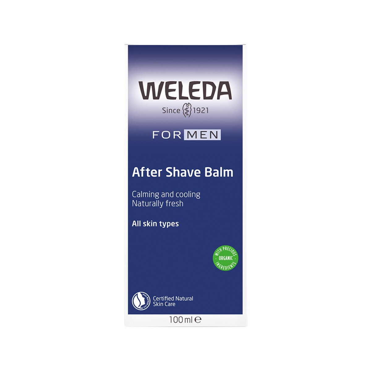 image of Weleda For Men After Shave Balm 100ml on white background