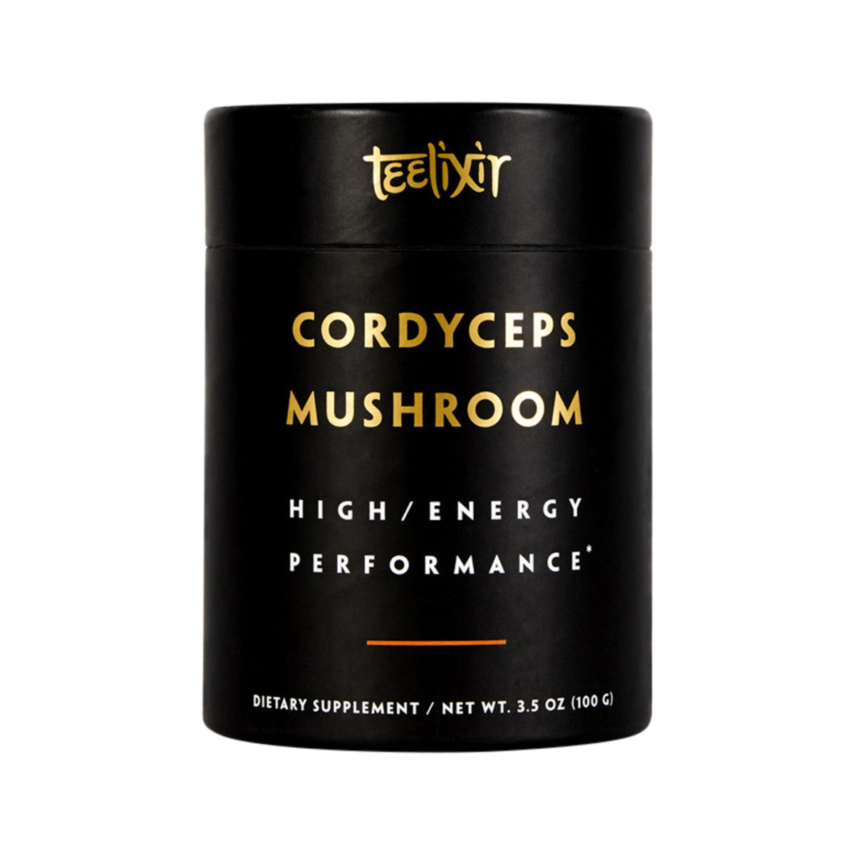 image of Teelixir Organic Cordyceps Mushroom (High/Energy Performance) 250g on white background