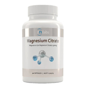 RN Labs Magnesium Citrate 150mg capsules — high-absorption practitioner magnesium citrate