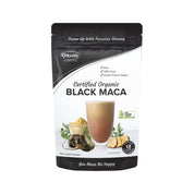 image of Morlife Organic Black Maca Powder 100g on white background