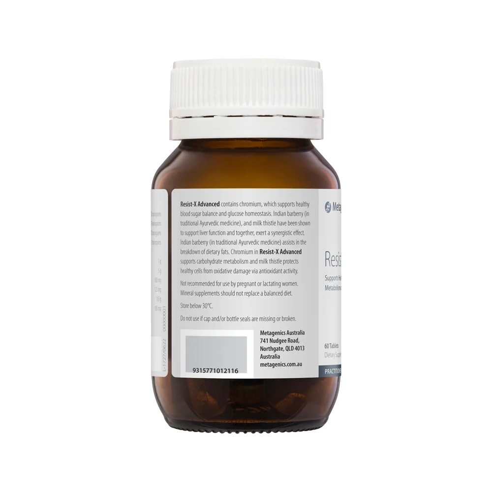 image of Metagenics Resist-X Advanced 60t on white background