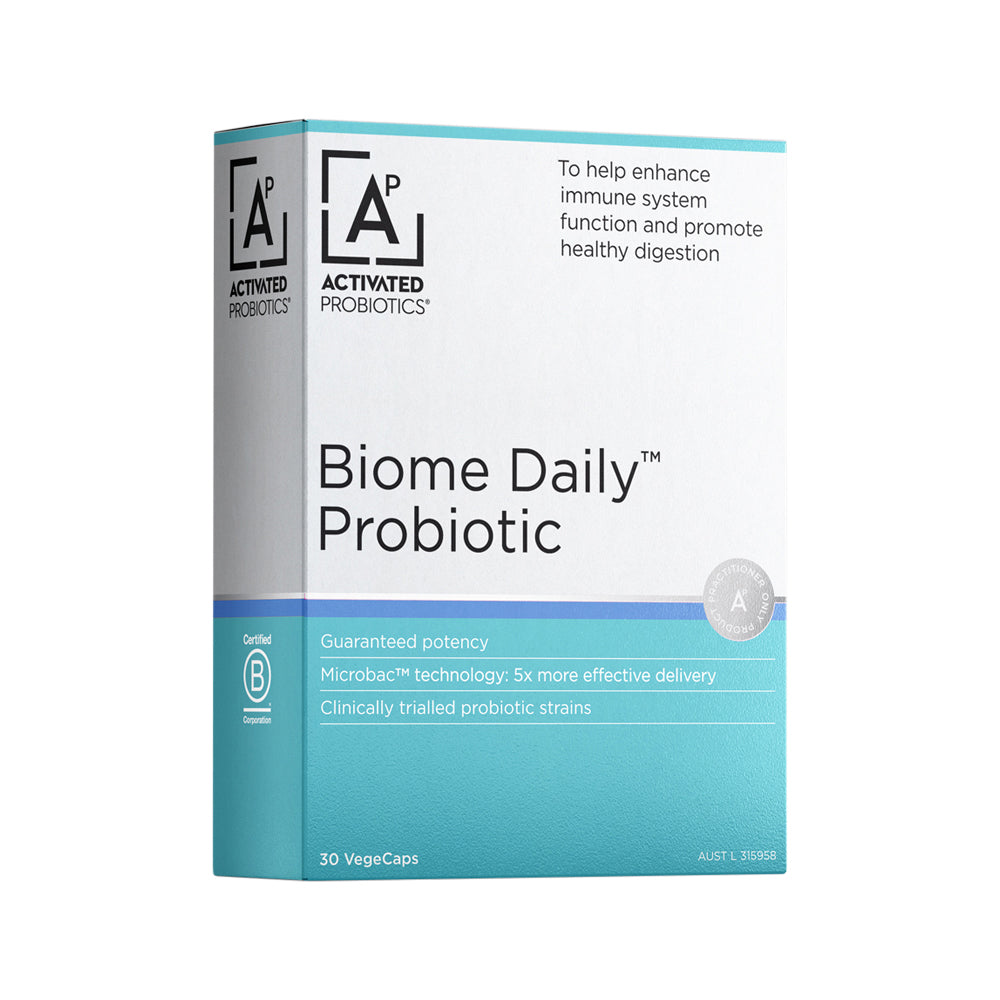 image of Activated Probiotics Biome Daily Probiotic 30vc on white background