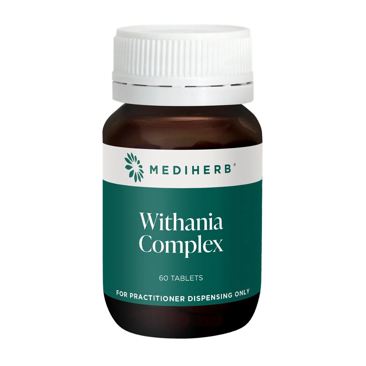 image of MediHerb Withania Complex on white background 