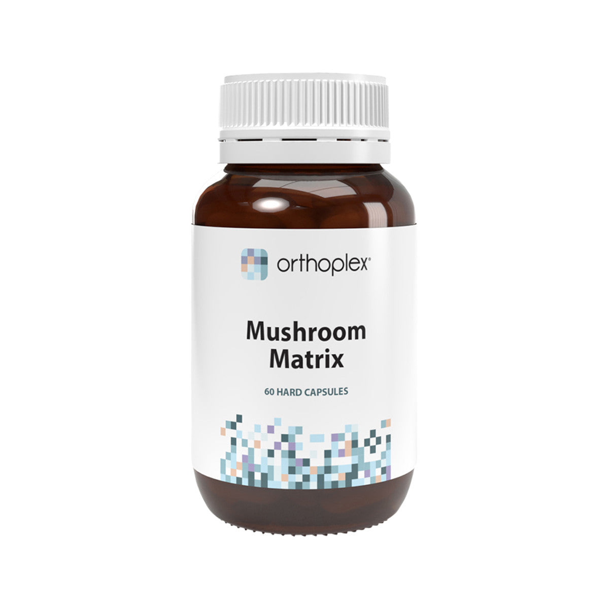 image of Orthoplex White Mushroom Matrix 60c on white background 