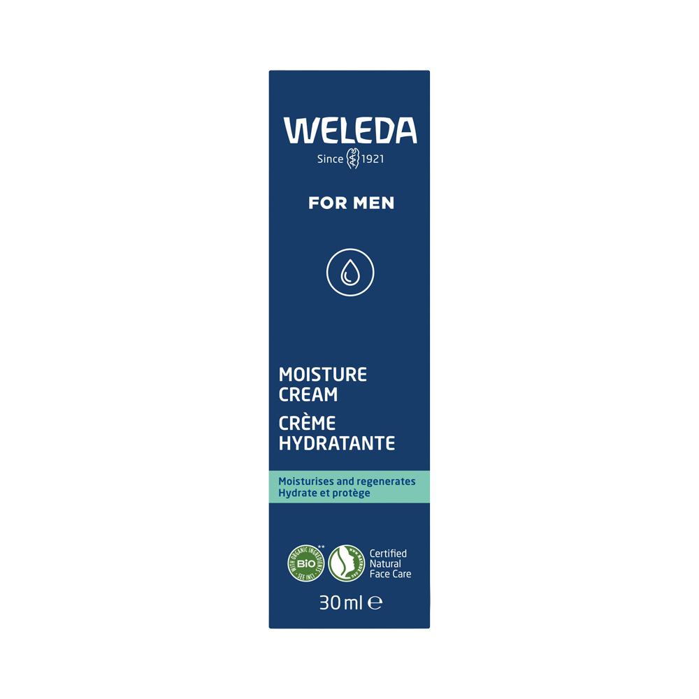 image of Weleda For Men Moisture Cream (All Skin Types) 30ml on white background