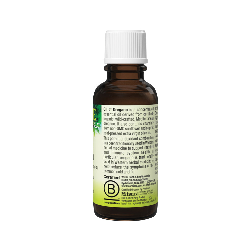image of Whole Earth & Sea Oil Of Oregano 30ml on white background 