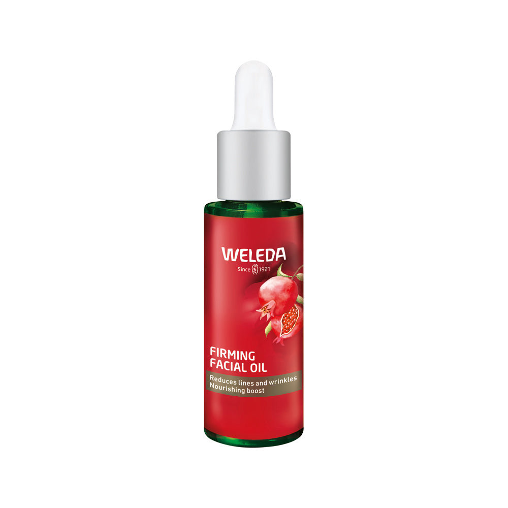 image of Weleda Firming Facial Oil (Pomegranate) 30ml on white background