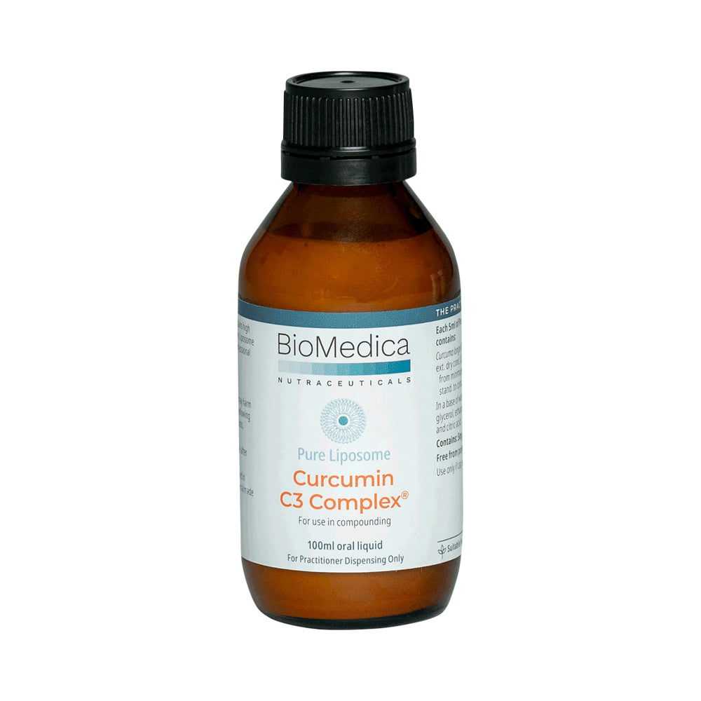 BioMedica Nutraceuticals Pure Liposome Curcumin C3 Complex Oral Liquid 100ml