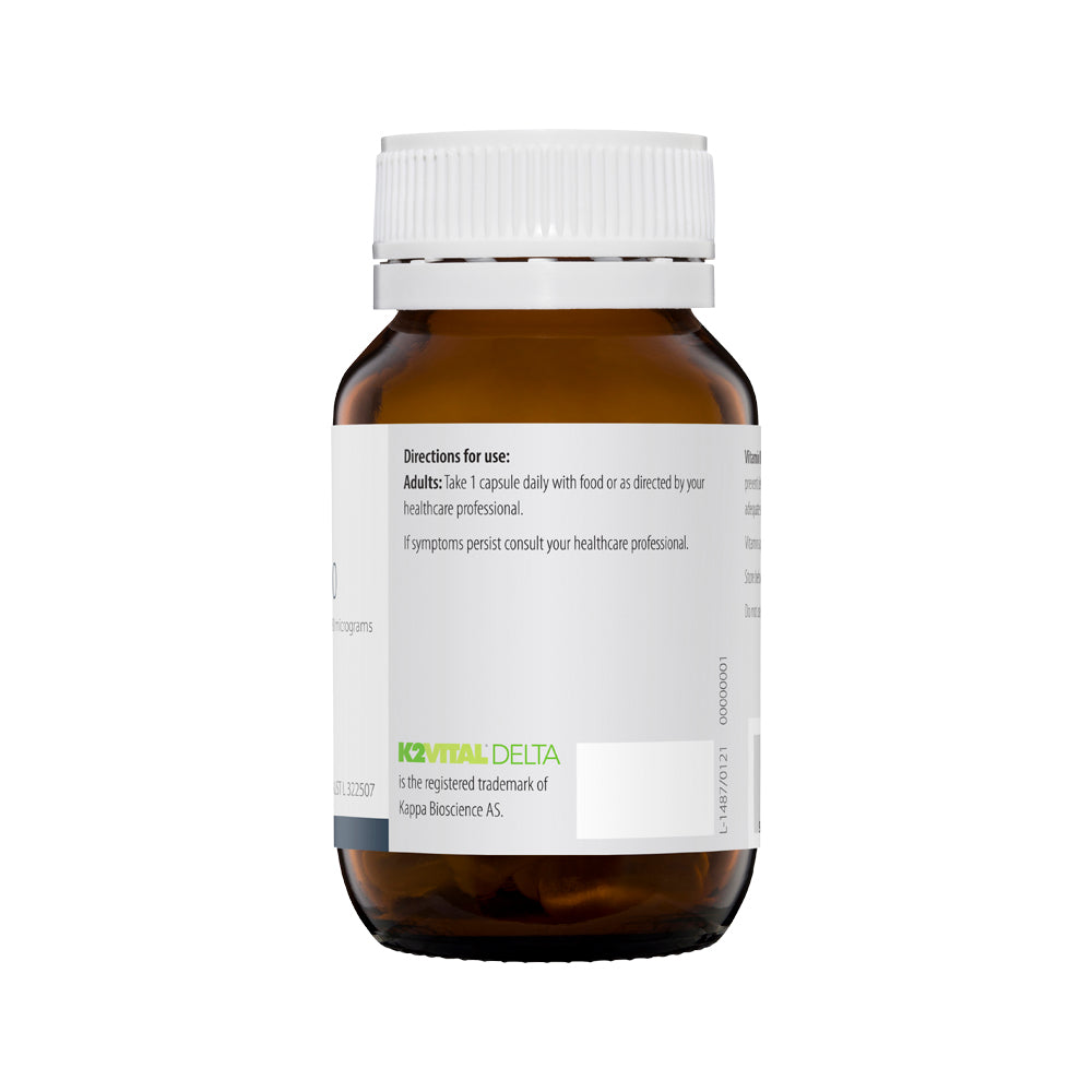 image of Metagenics Vitamin K2 180 60c on white background