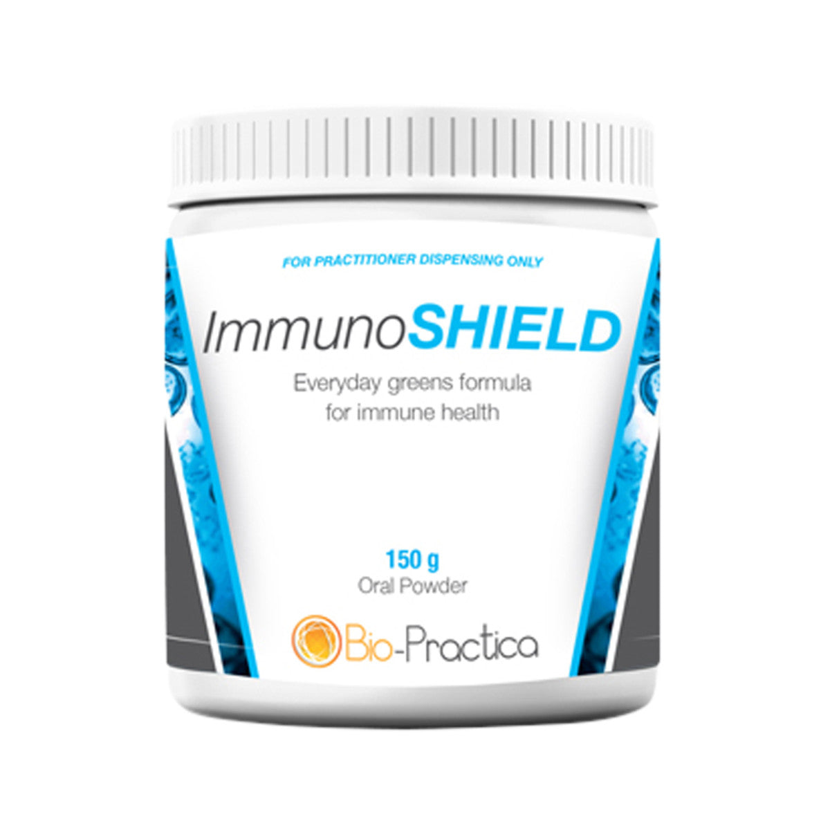 image of Bio-Practica ImmunoSHIELD Oral Powder 150g on white background