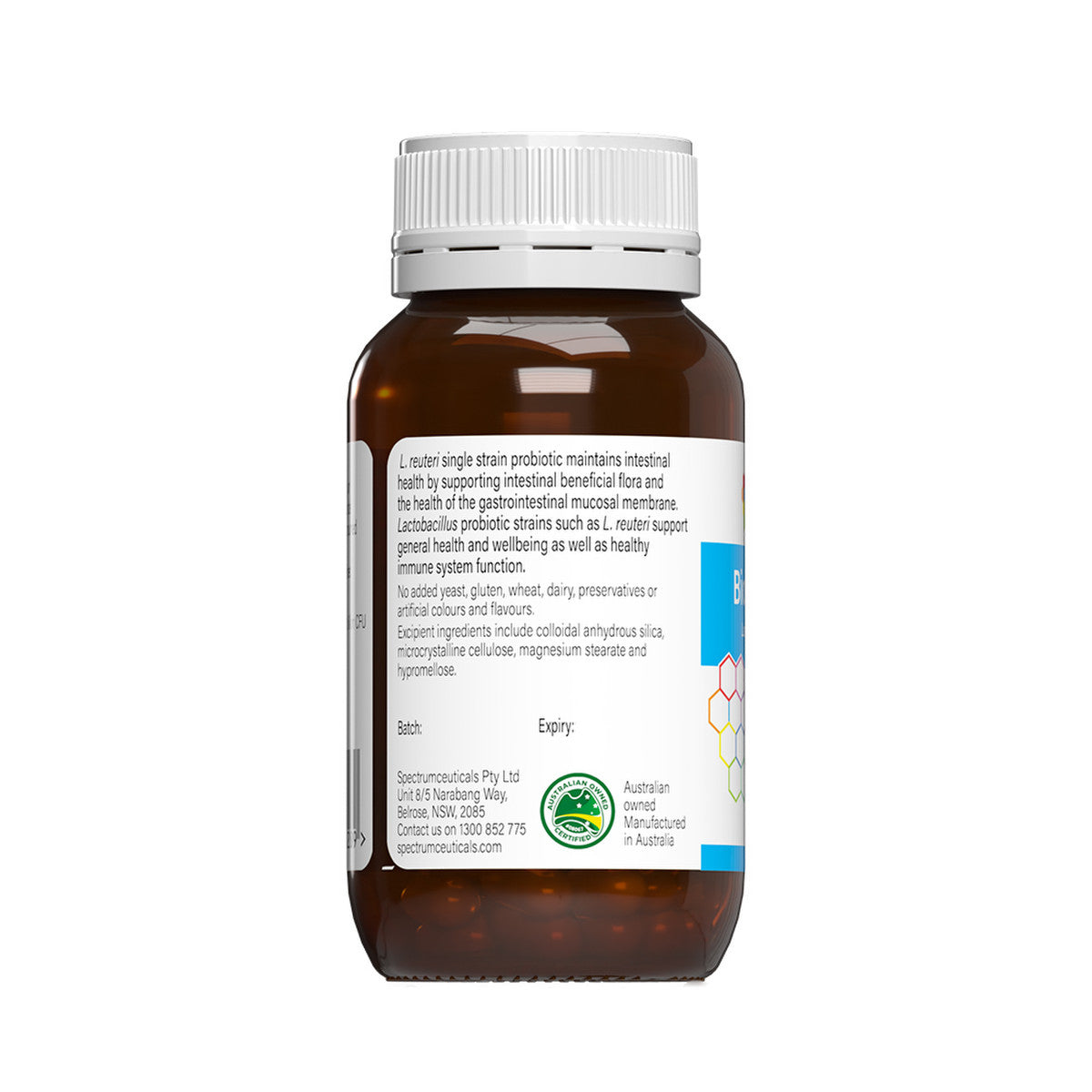 image of Spectrumceuticals BioOne L. Reuteri 60vc on white background
