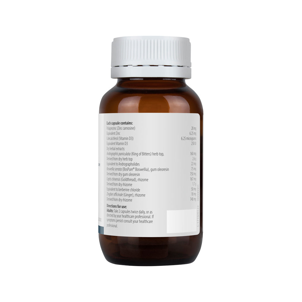 image of Metagenics Gut InflamX 60c on white background