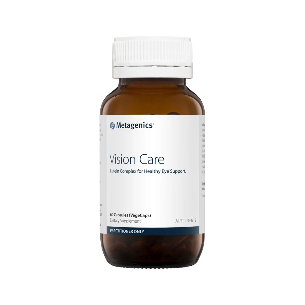 image of Metagenics Vision Care 60vc on white background