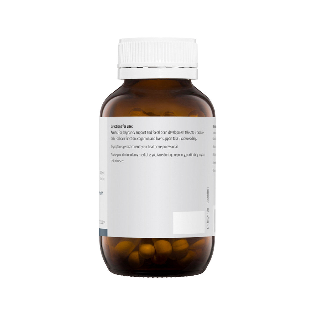 image of Metagenics MetaCholine 90c on white background