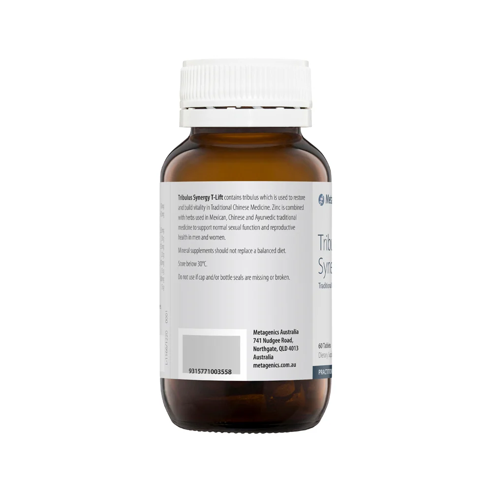 image of Metagenics Tribulus Synergy T-Lift 60t on white background
