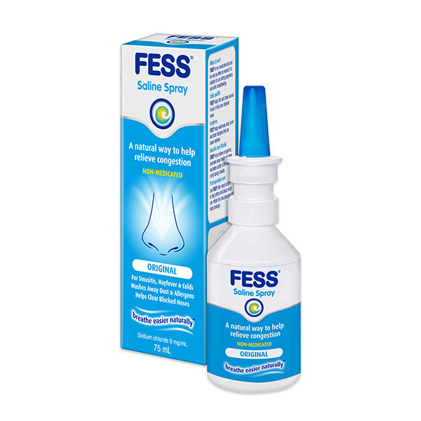 image of FESS 75ML ORIGINAL NASAL SPRAY on white background