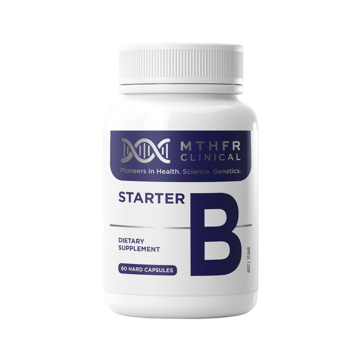 image of MTHFR Clinical Starter B 60c on white background
