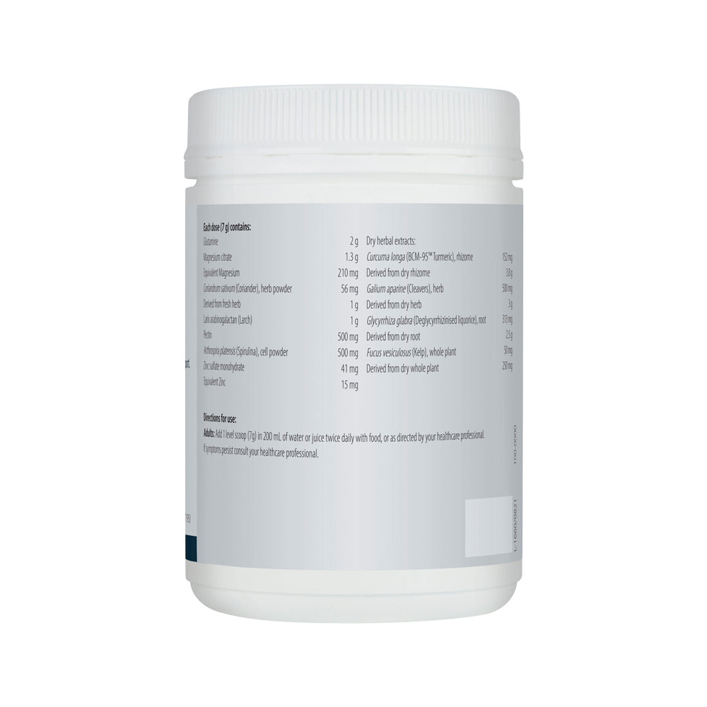 image of Metagenics G-Tox Express Tropical Oral Powder 200g on white background