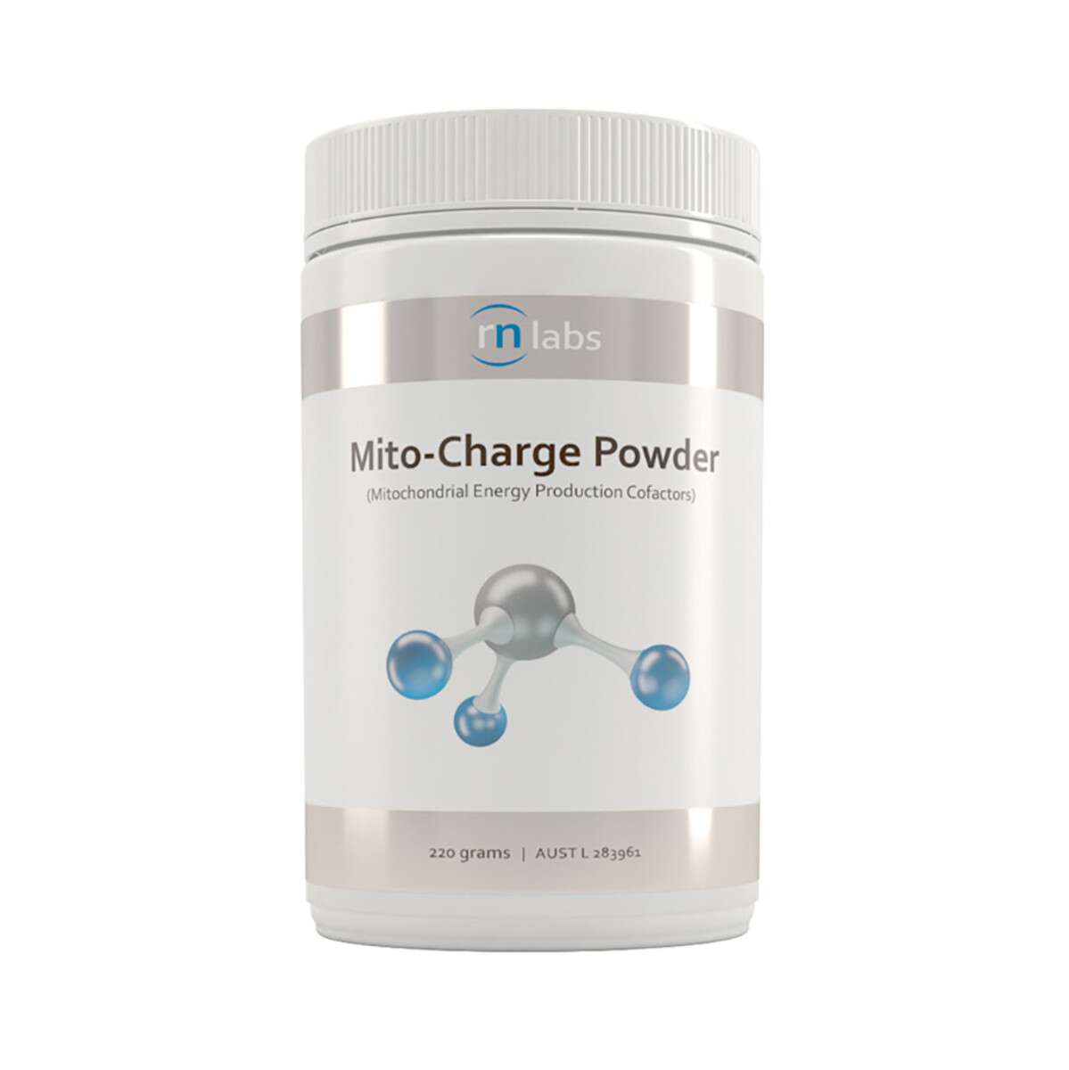 image of RN Labs Mito-Charge Powder 220g on white background