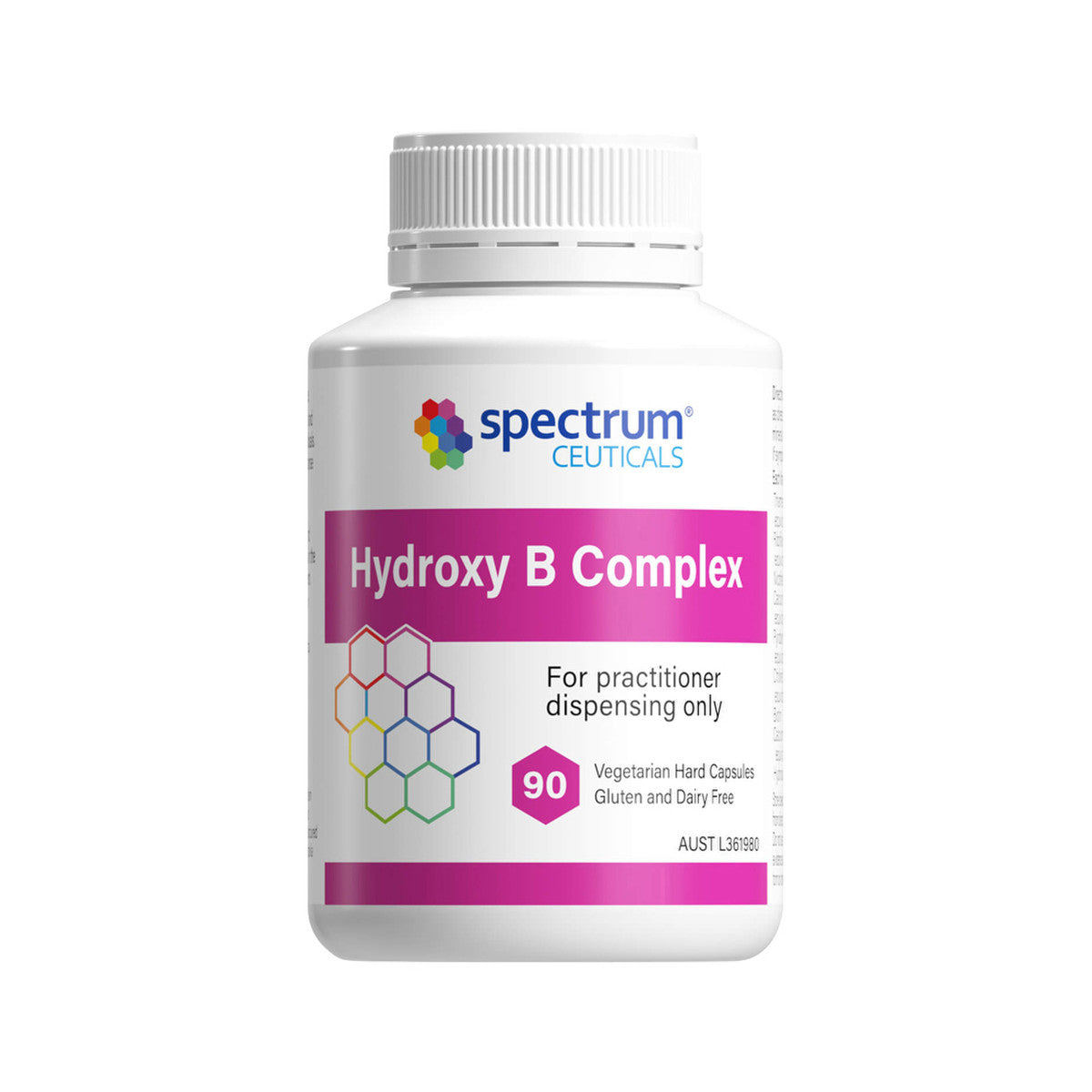 image of Spectrumceuticals Hydroxy B Complex 90c on white background