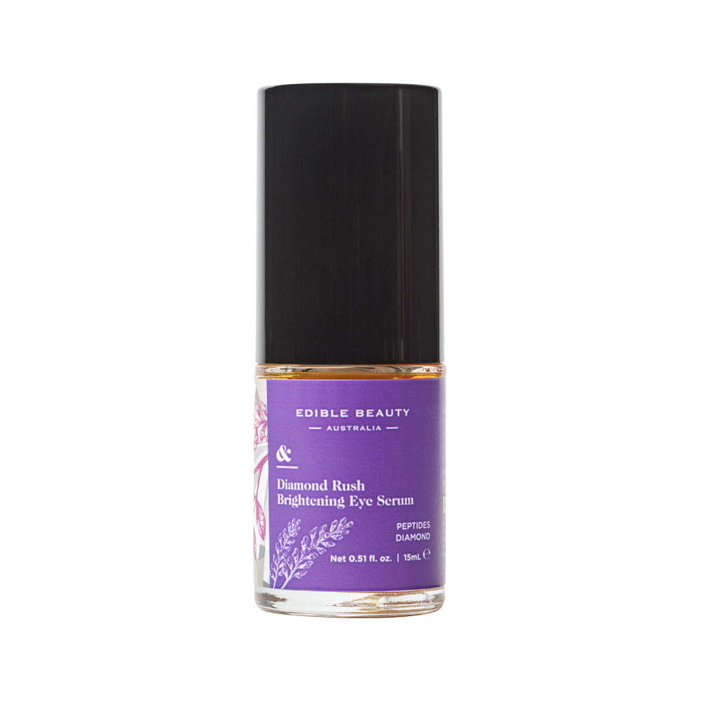 image of Edible Beauty Australia & Diamond Rush Brightening Eye Serum 15ml
with white background 