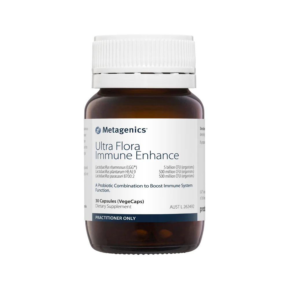 image of Metagenics Ultra Flora Immune Enhance on white background