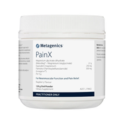 image of Metagenics PainX Raspberry Oral Powder 120g on white background