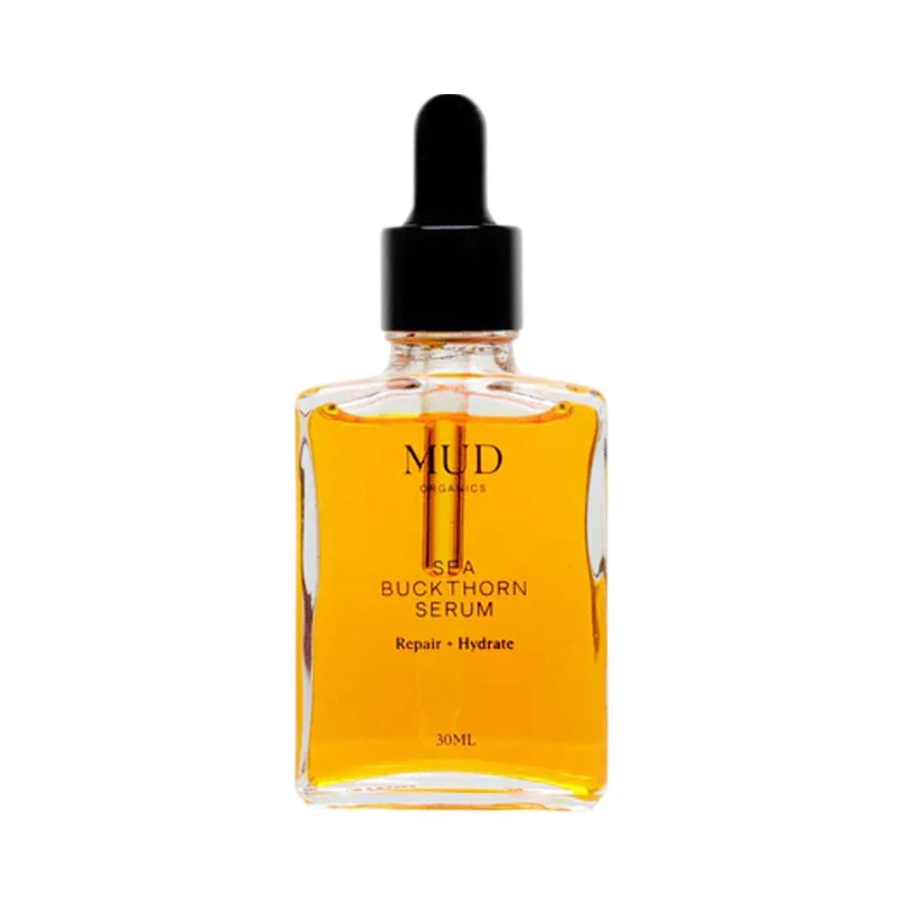 image of MUD ORGANICS SEA BUCKTHORN SERUM 30ML on white background