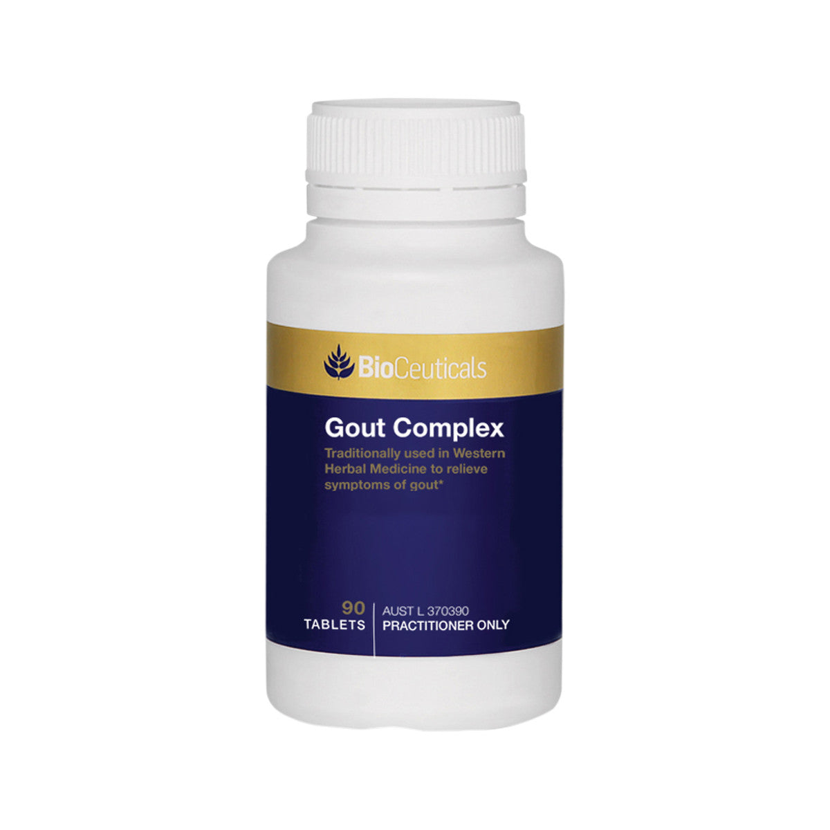 image of BioCeuticals Gout Complex 90t on white background